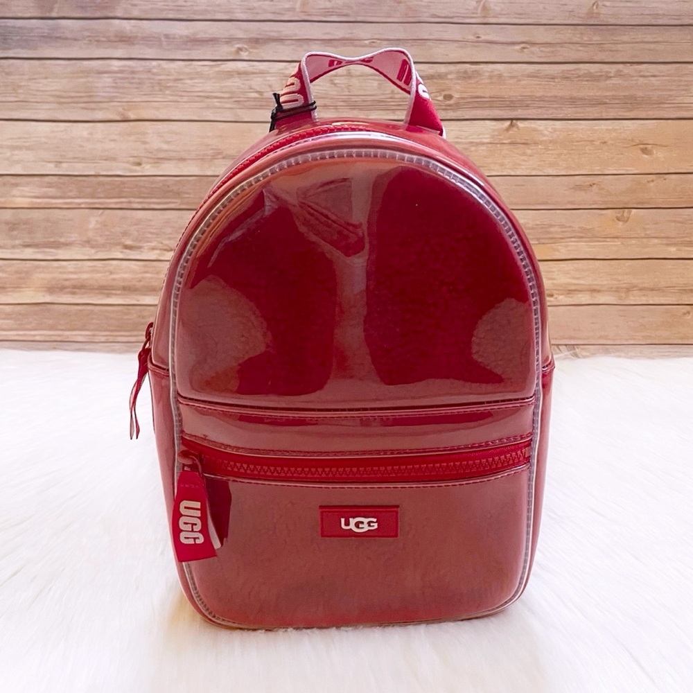 UGG Dannie II Mini Backpack Clear In Samba Red